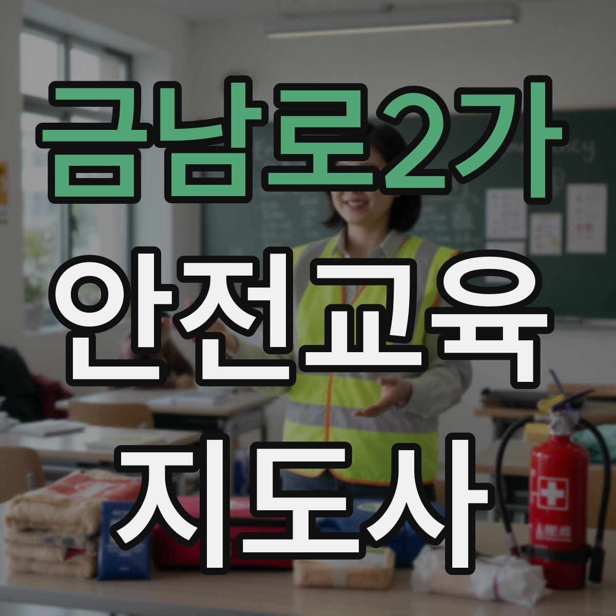 금남로2가 안전교육지도사 자격증 평가 가능한 수업을 만드는 방법