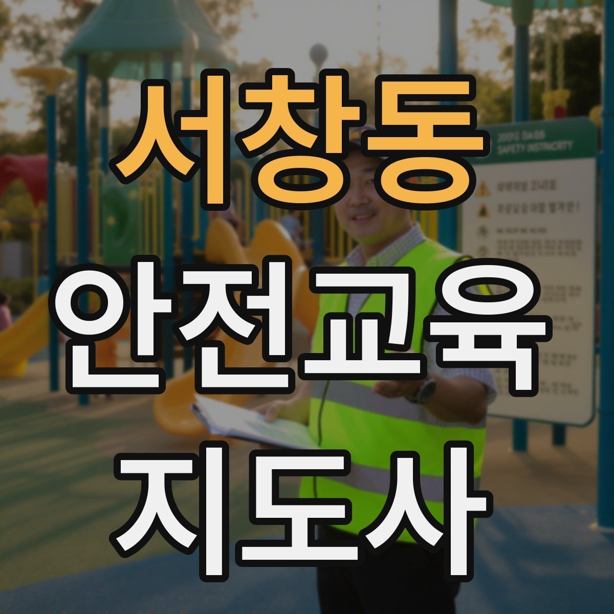 서창동 안전교육지도사 자격증 취득 비용은 어느 정도일까