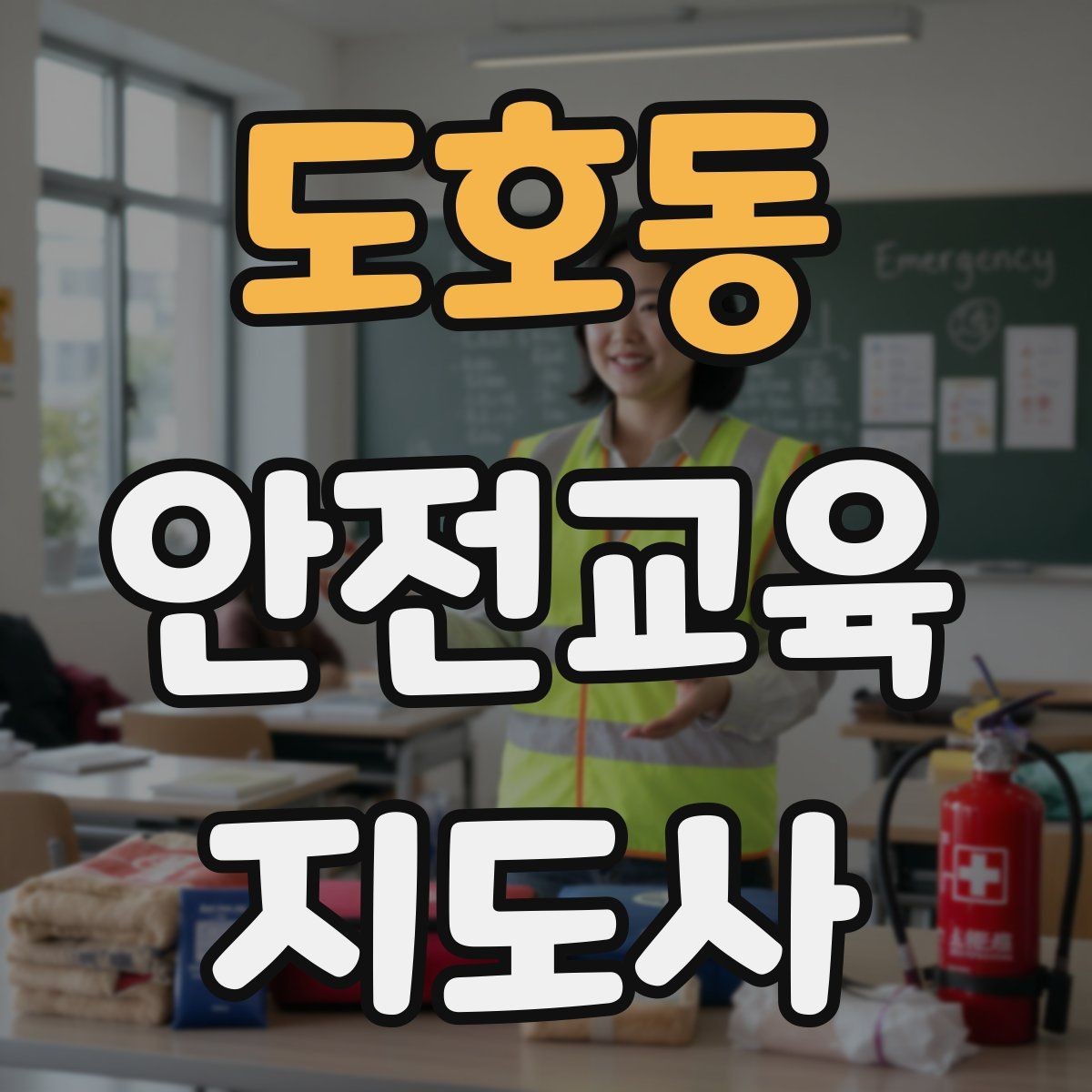 도호동 안전교육지도사 자격증 성인 대상 강의는 왜 실용성이 중요할까