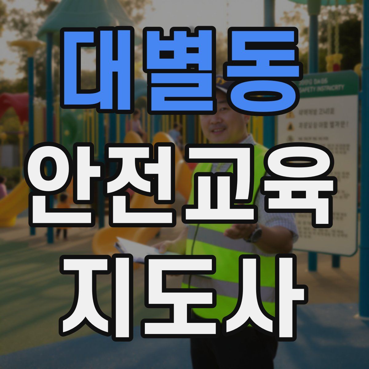 대별동 안전교육지도사 자격증