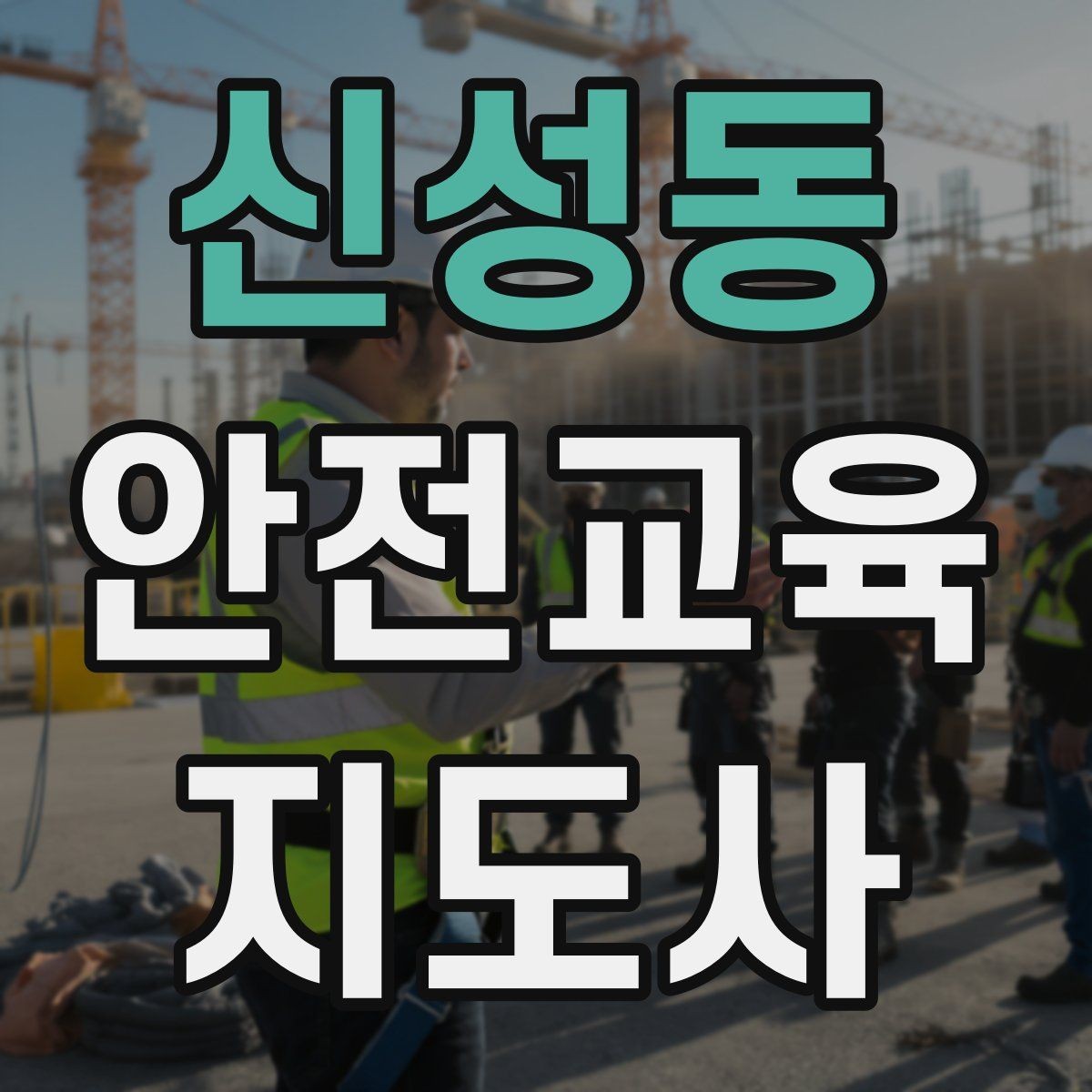 신성동 안전교육지도사 자격증 취득 후 교육 전문가로 성장하는 길
