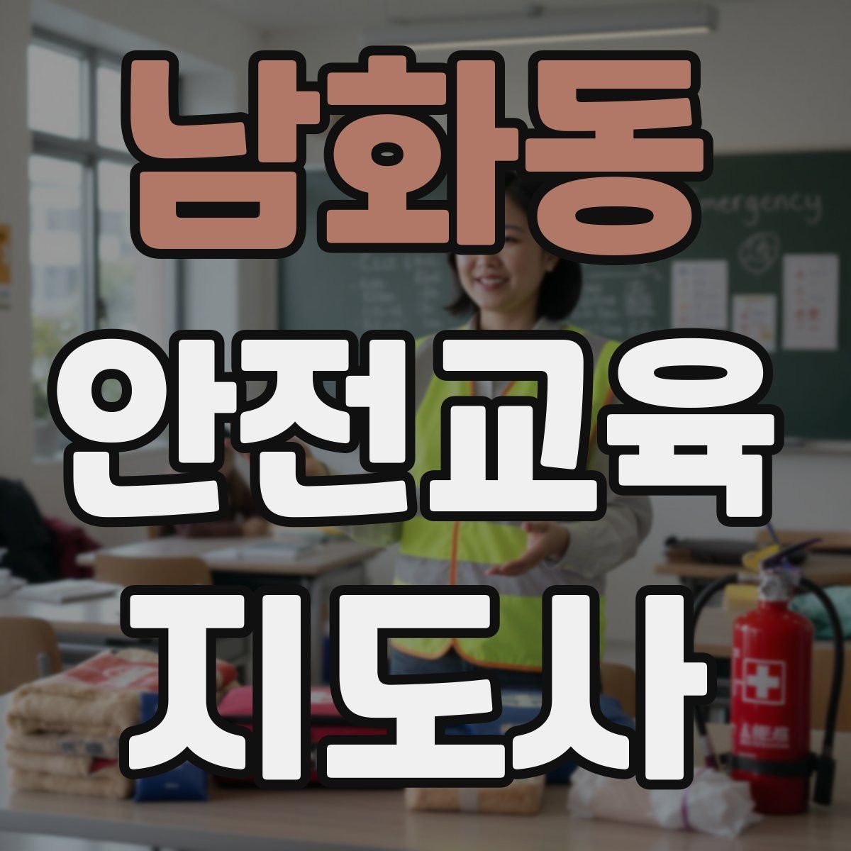 남화동 안전교육지도사 자격증 준비 과정에서 가장 중요한 것