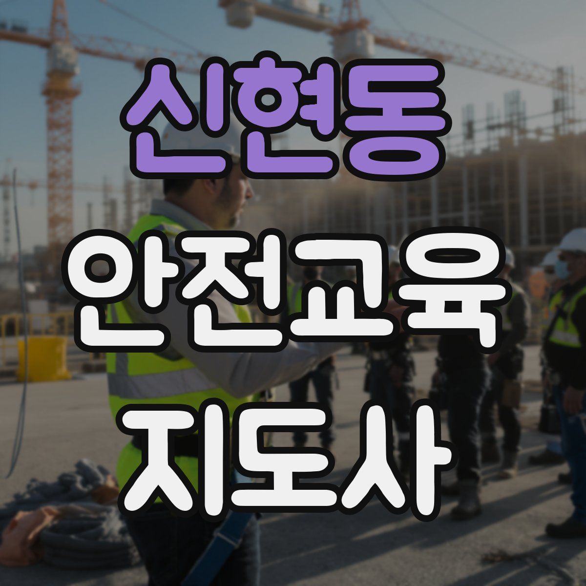 신현동 안전교육지도사 자격증