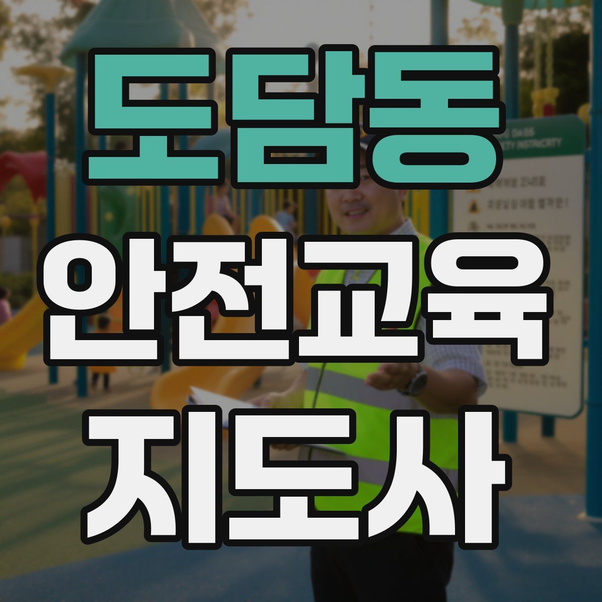 도담동 안전교육지도사 자격증