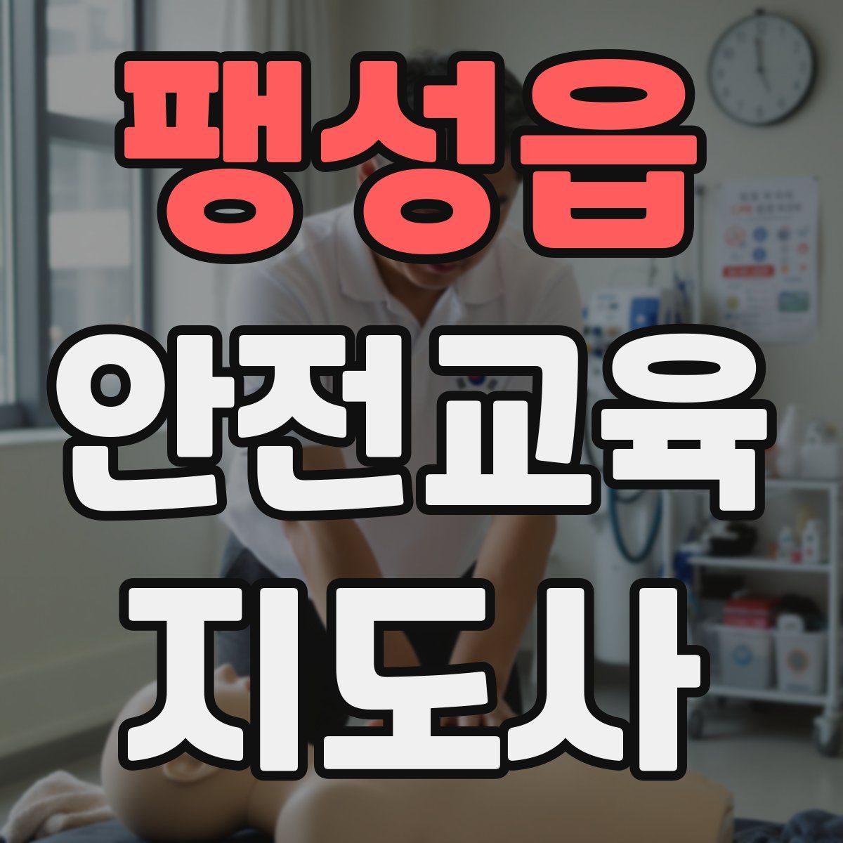 팽성읍 안전교육지도사 자격증