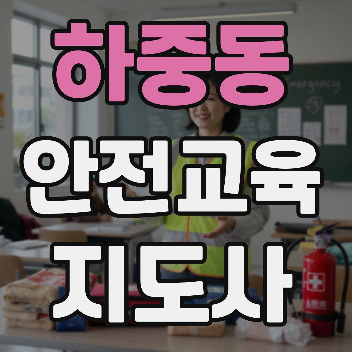하중동 안전교육지도사 자격증