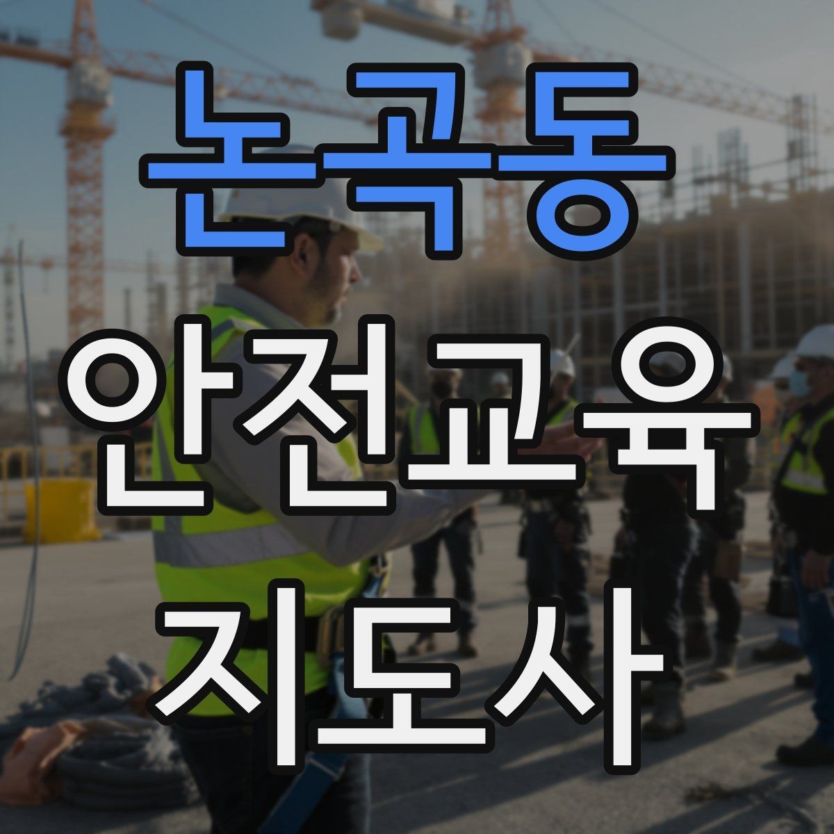 논곡동 안전교육지도사 자격증 안전교육 지도 역량 키우기