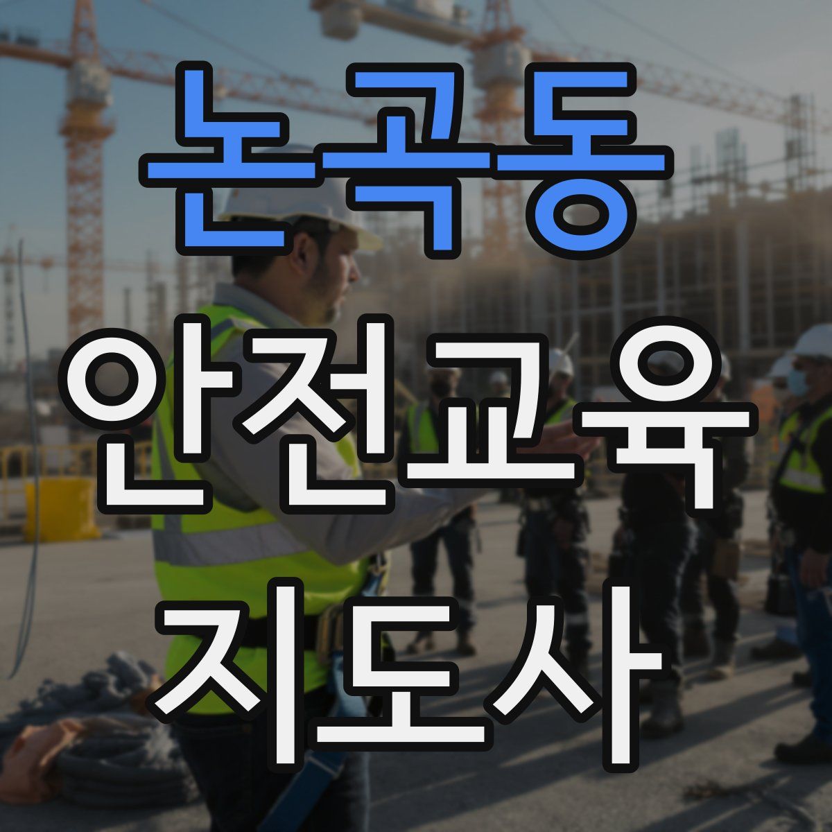 논곡동 안전교육지도사 자격증