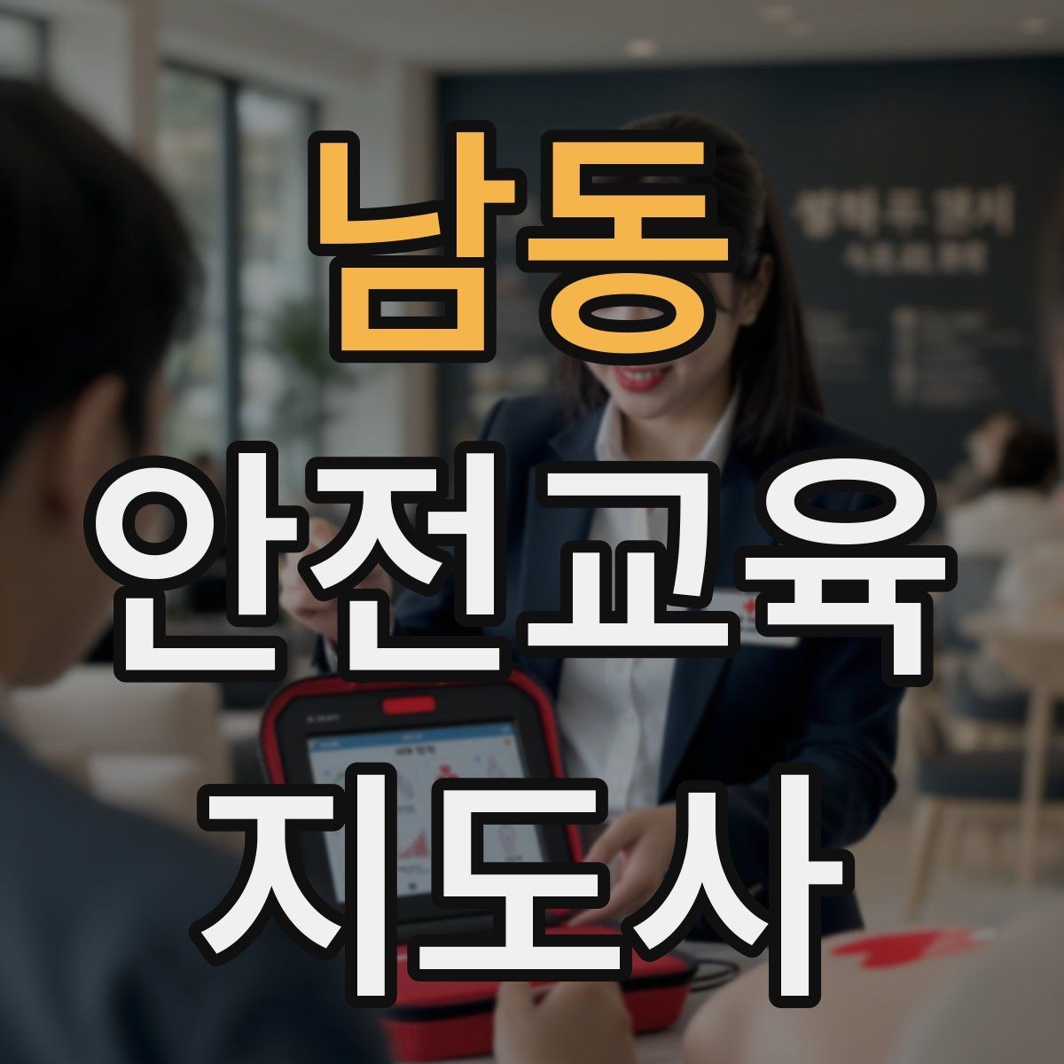 남동 안전교육지도사 자격증 학교 밖 교육 프로그램에도 도움이 될까