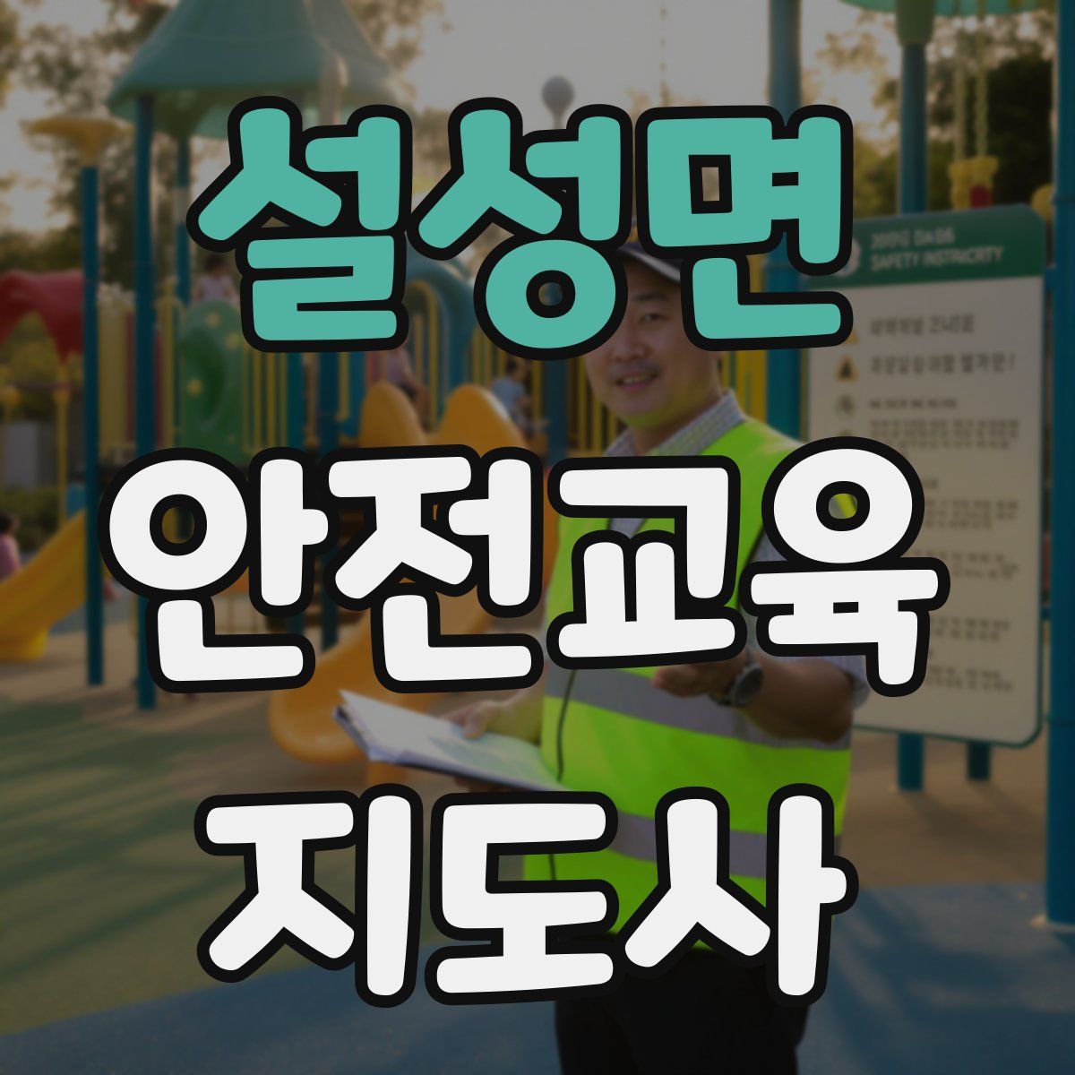 설성면 안전교육지도사 자격증