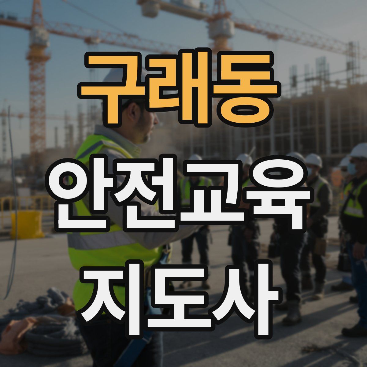 구래동 안전교육지도사 자격증
