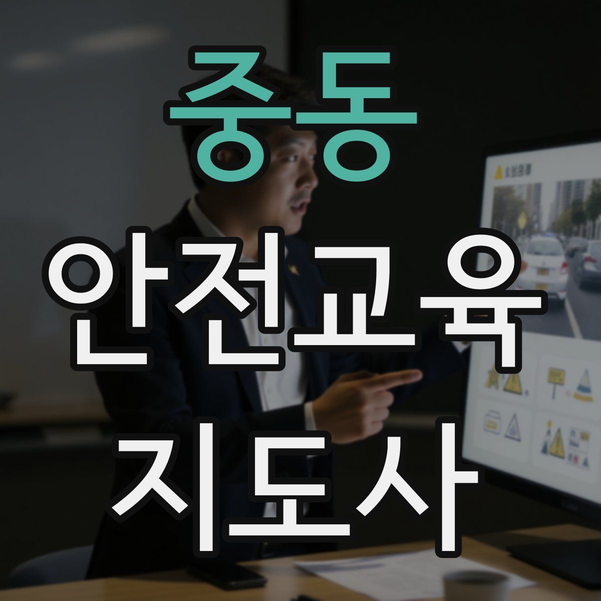 중동 안전교육지도사 자격증
