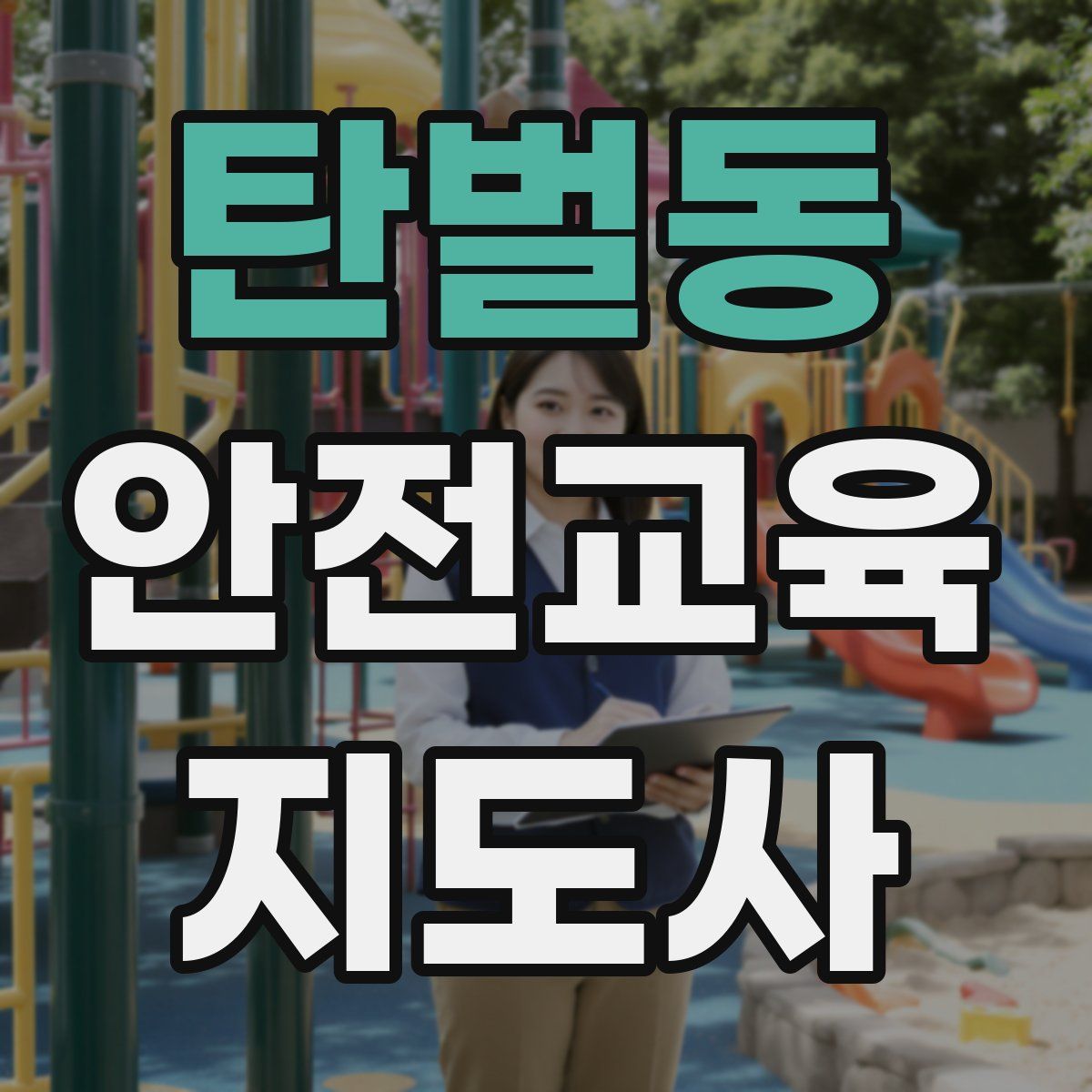 탄벌동 안전교육지도사 자격증