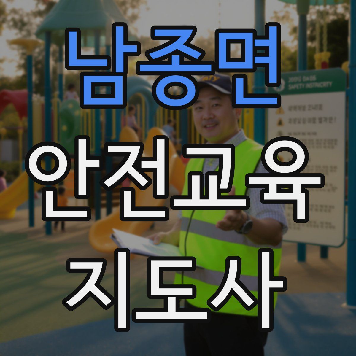 남종면 안전교육지도사 자격증