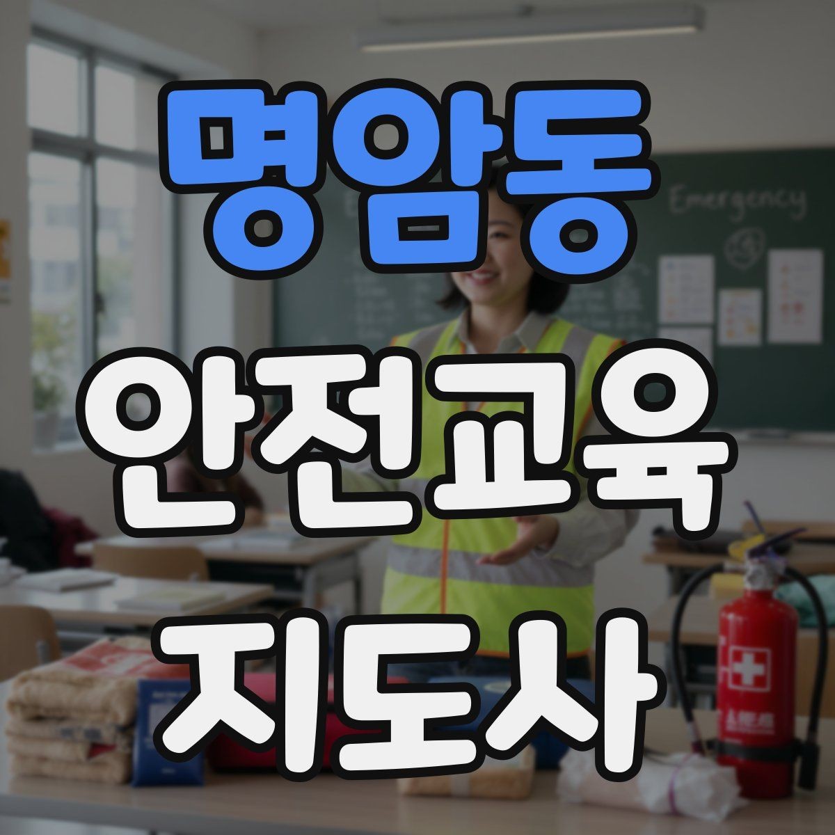명암동 안전교육지도사 자격증 전문 강사로 성장하는 과정