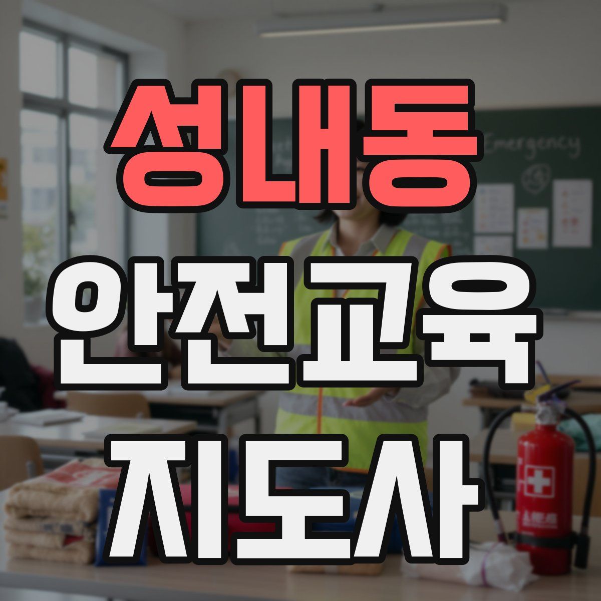 성내동 안전교육지도사 자격증