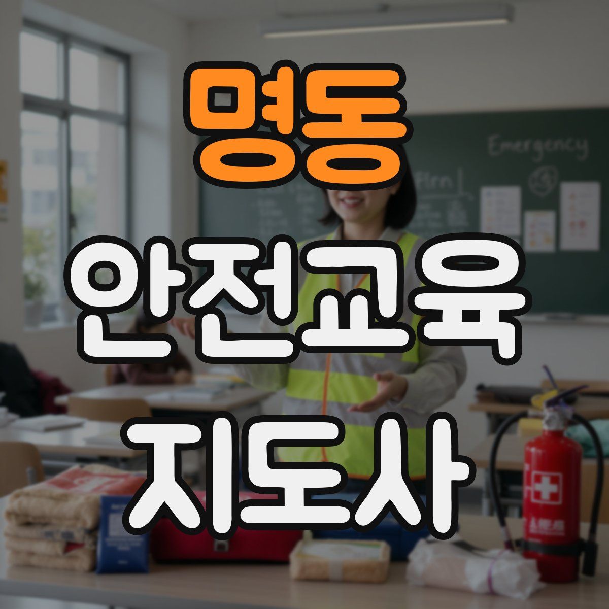 명동 안전교육지도사 자격증