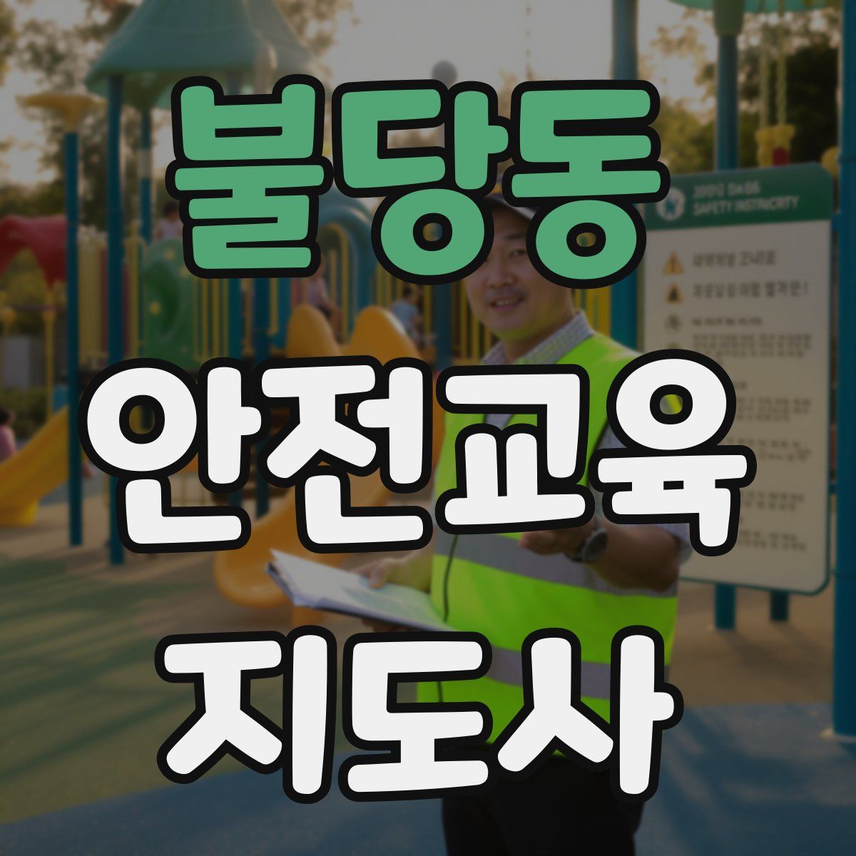 불당동 안전교육지도사 자격증