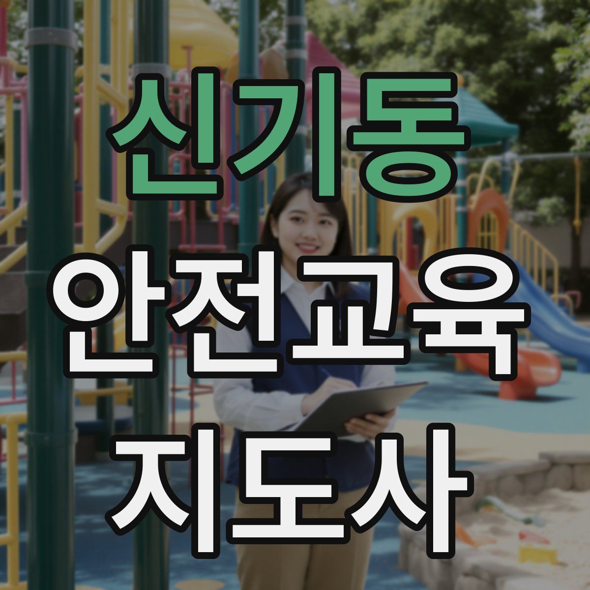 신기동 안전교육지도사 자격증