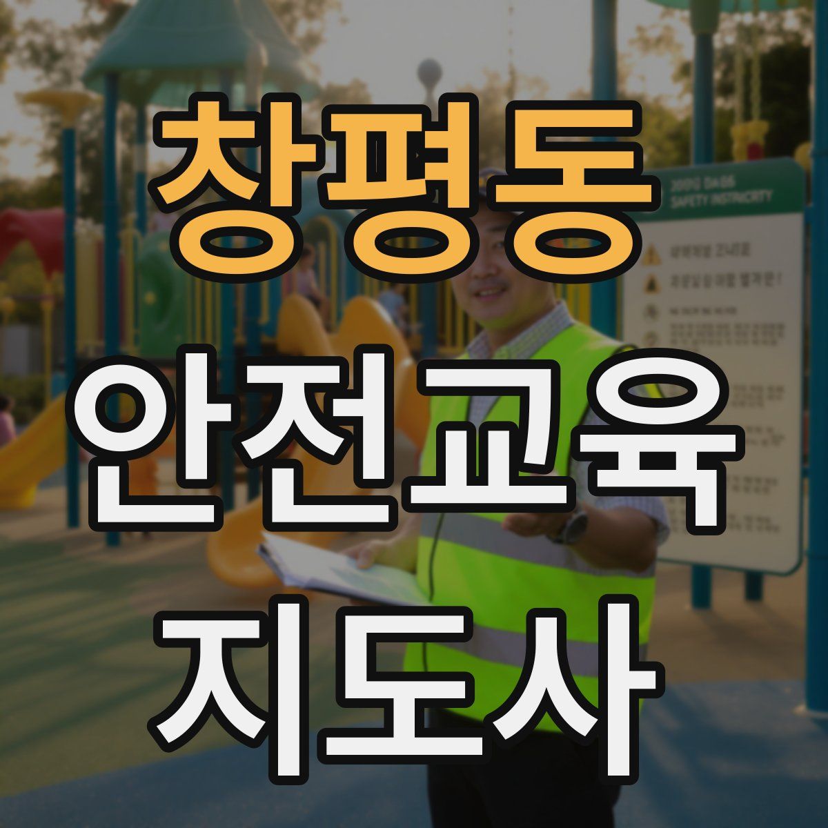 창평동 안전교육지도사 자격증