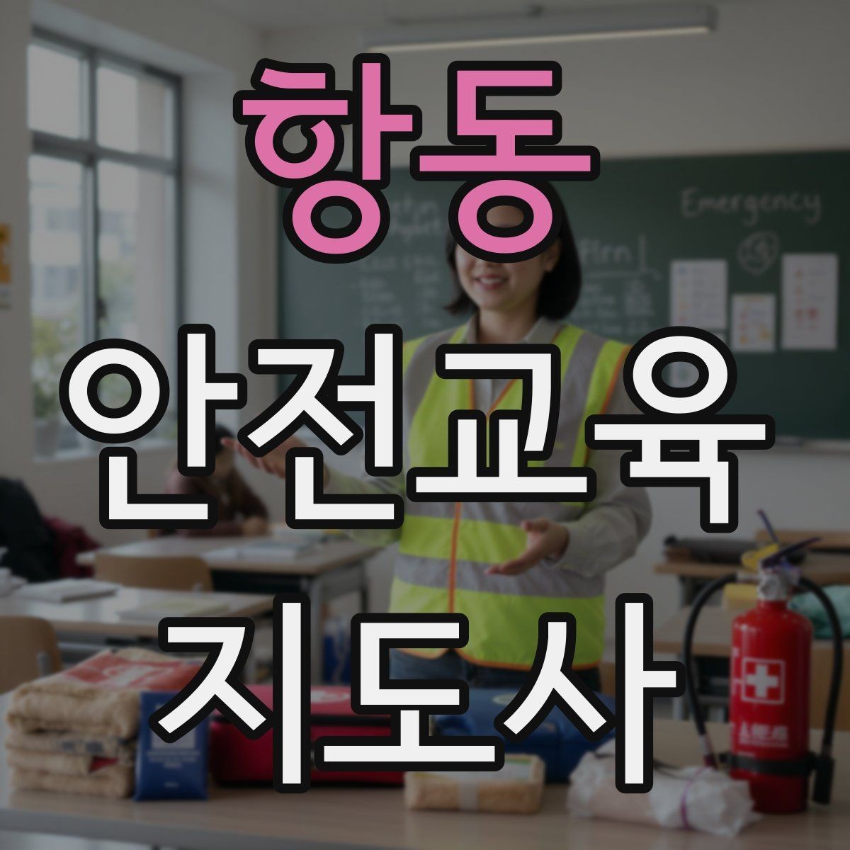 항동 안전교육지도사 자격증 안전교육 프로그램 사례