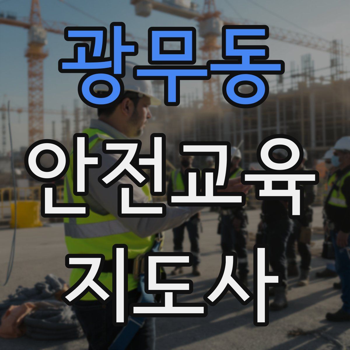 광무동 안전교육지도사 자격증