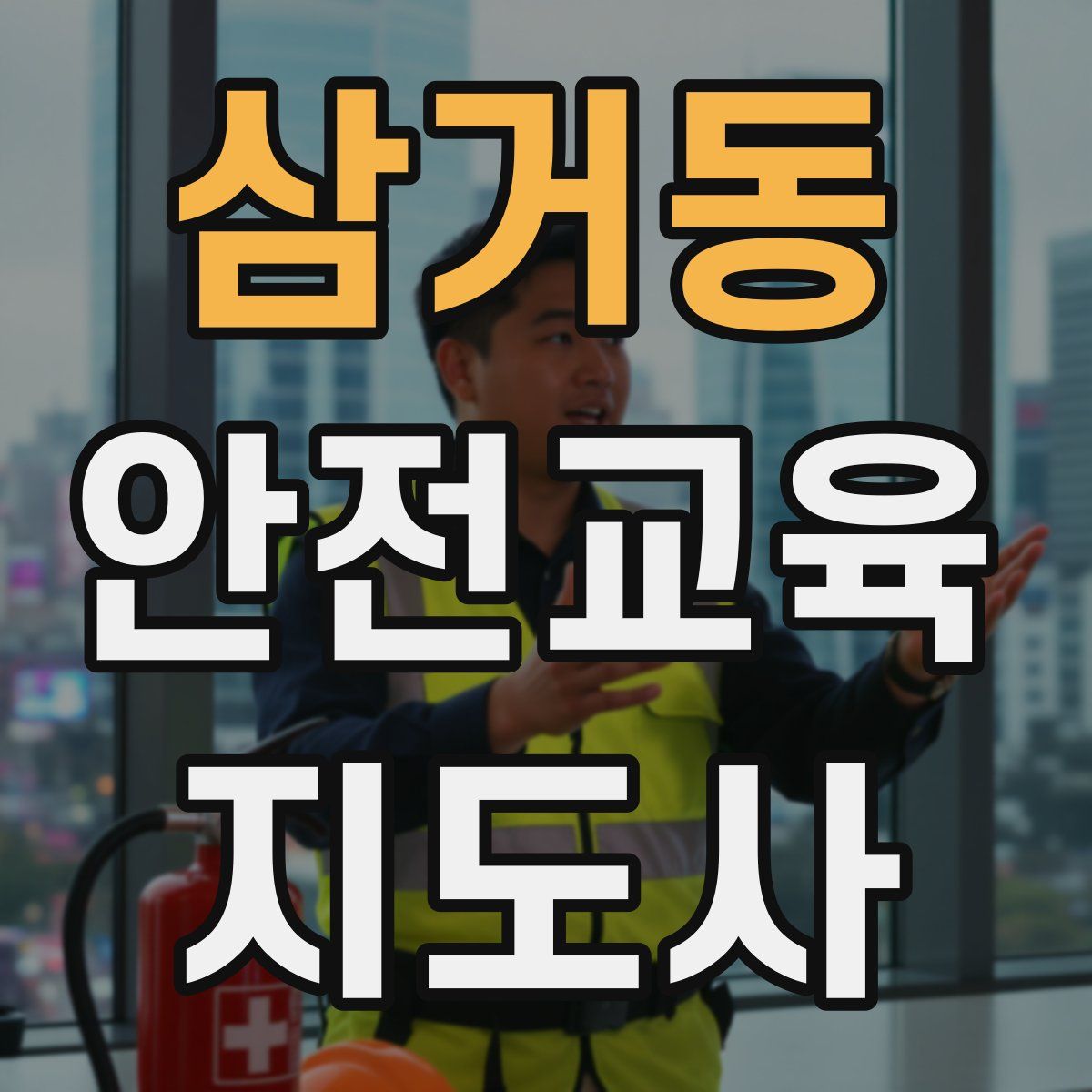 삼거동 안전교육지도사 자격증