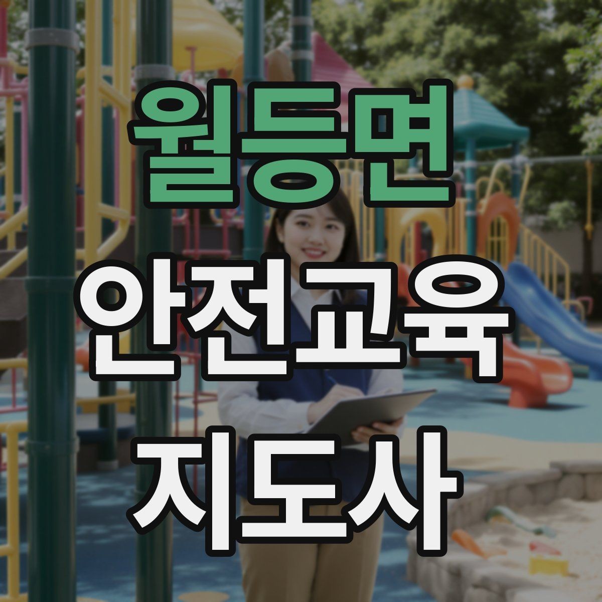 월등면 안전교육지도사 자격증 어린이 눈높이에 맞춘 표현 정리