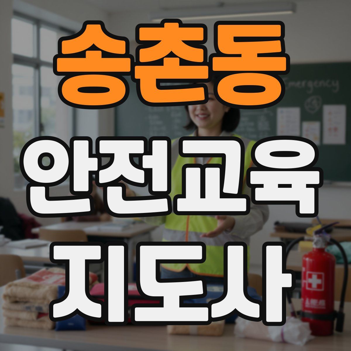 송촌동 안전교육지도사 자격증