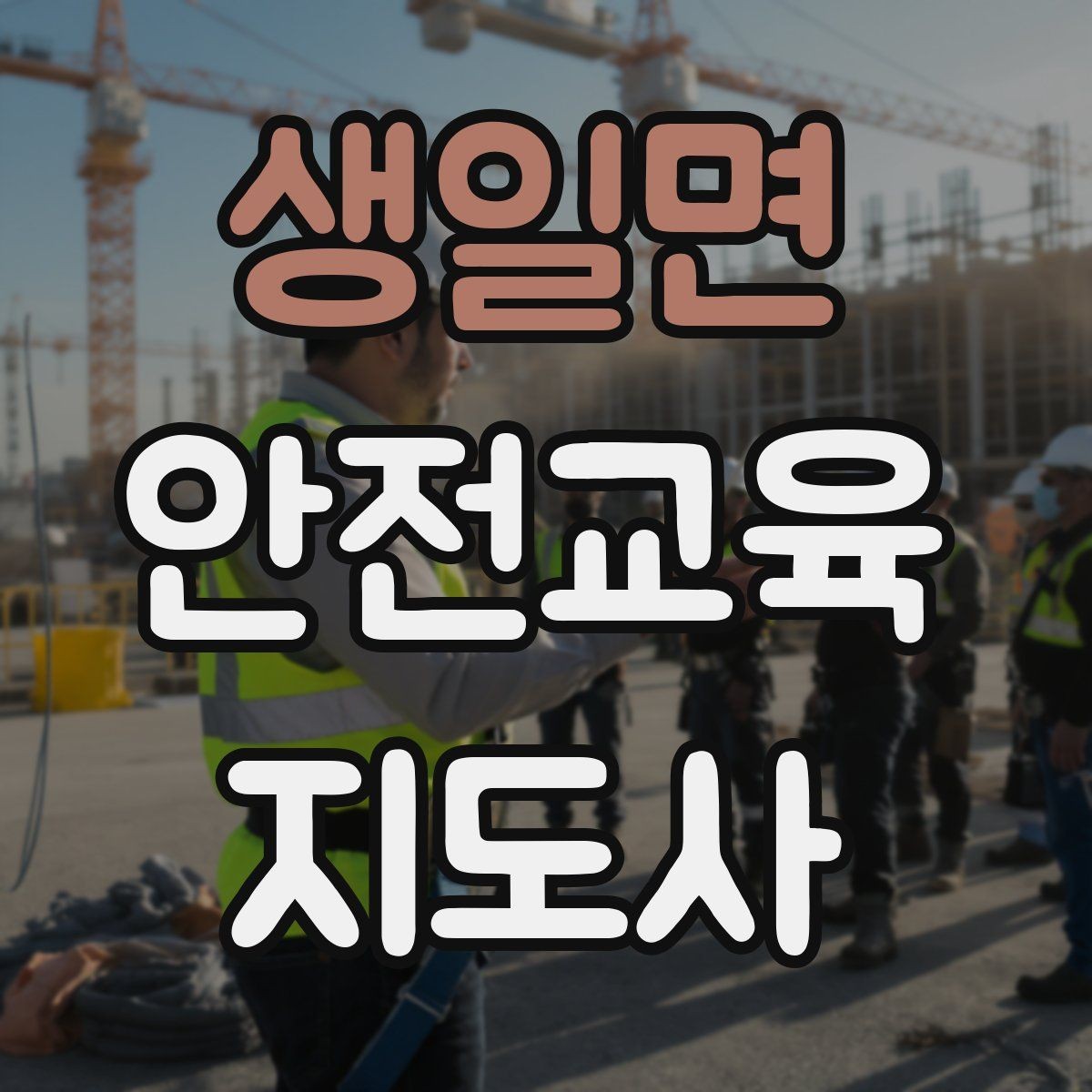 생일면 안전교육지도사 자격증 취득 후 교육 활동 사례 소개