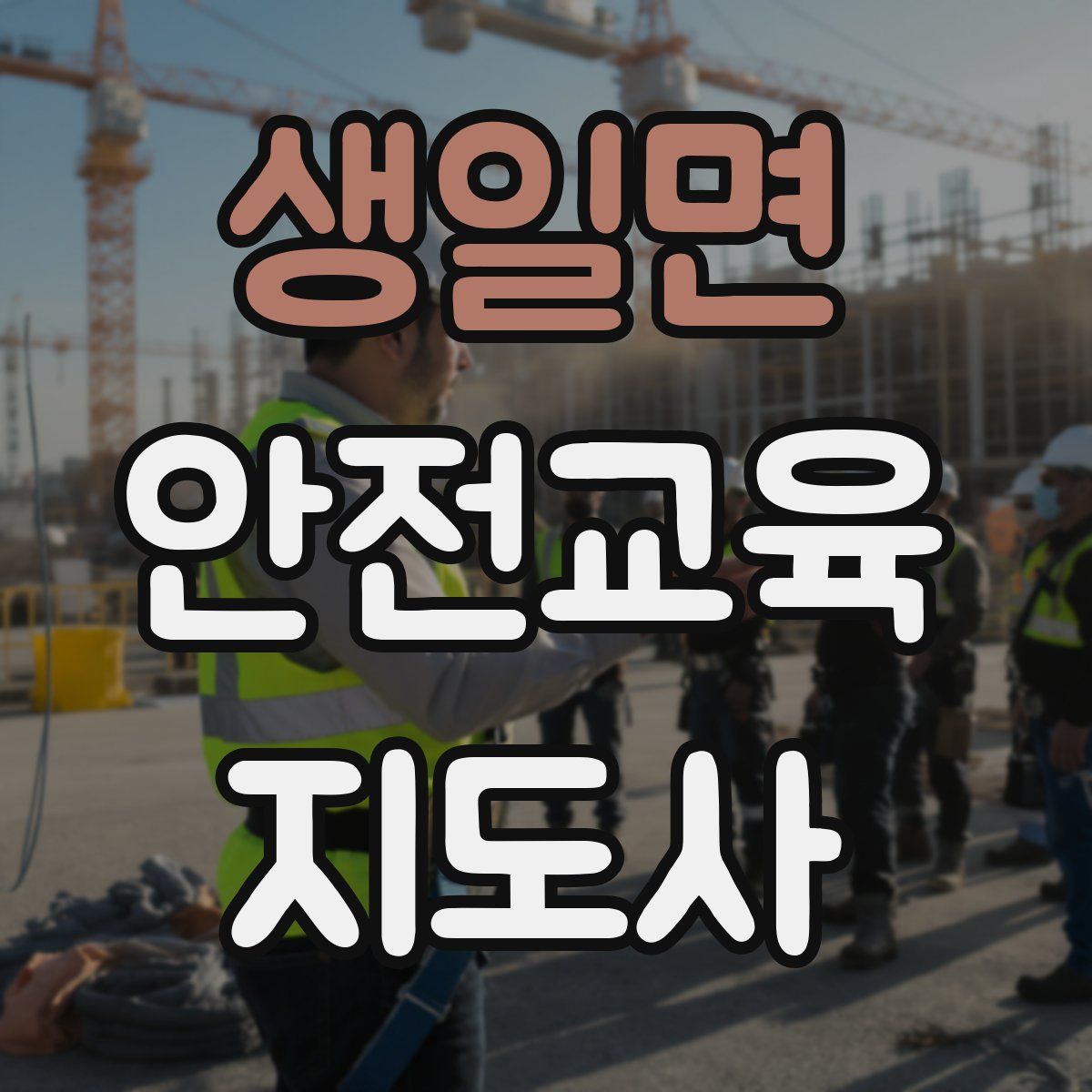 생일면 안전교육지도사 자격증