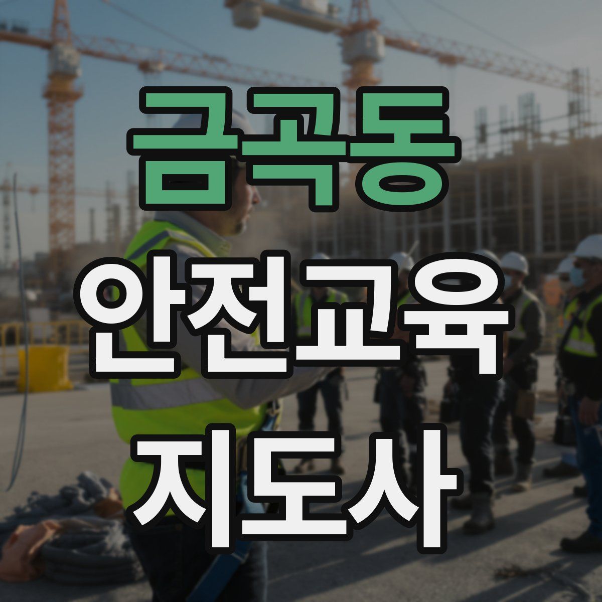 금곡동 안전교육지도사 자격증