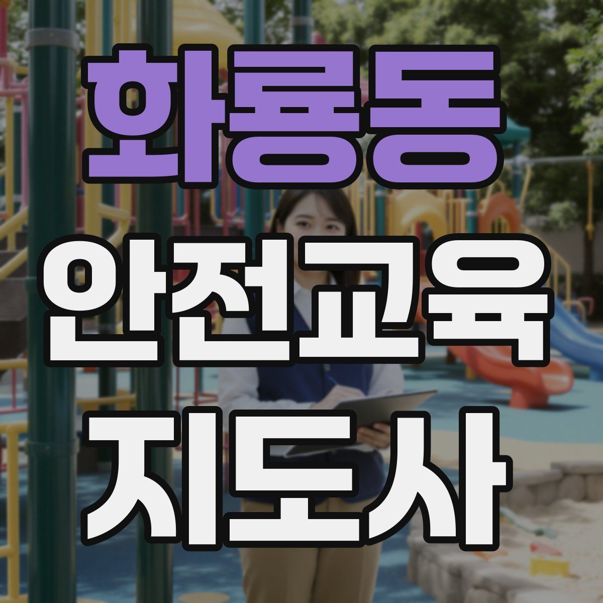 화룡동 안전교육지도사 자격증