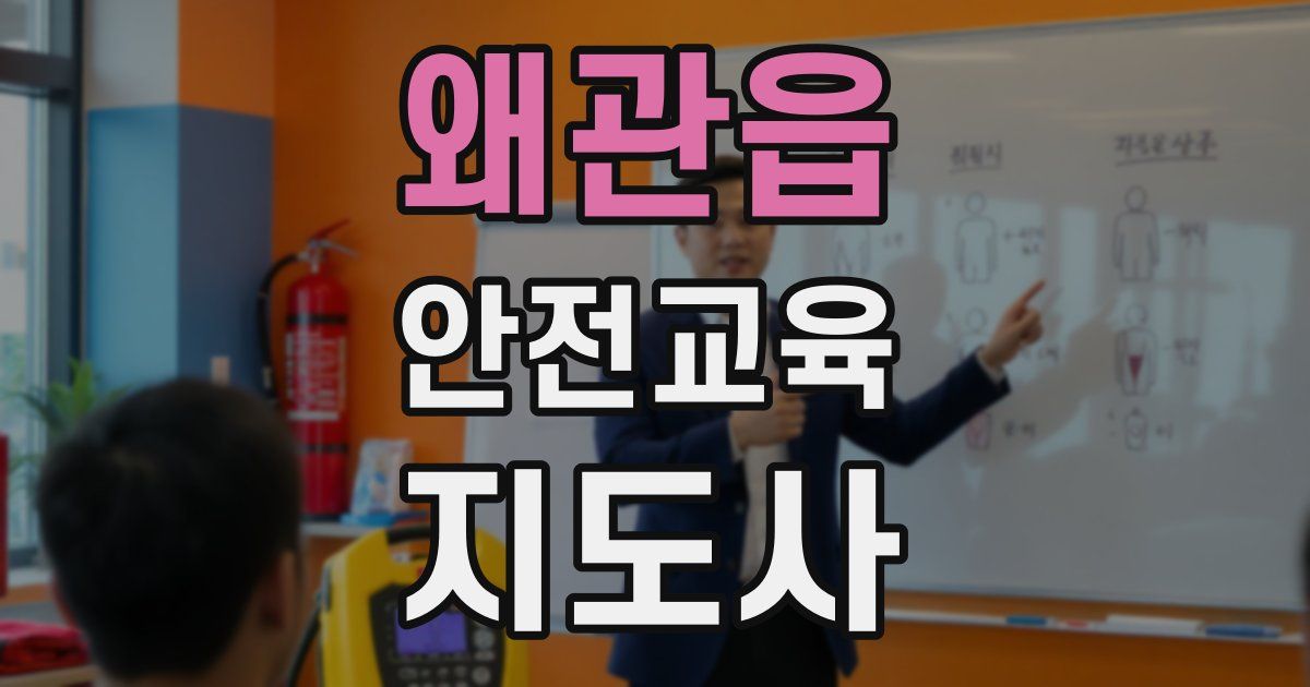 왜관읍 안전교육지도사 자격증