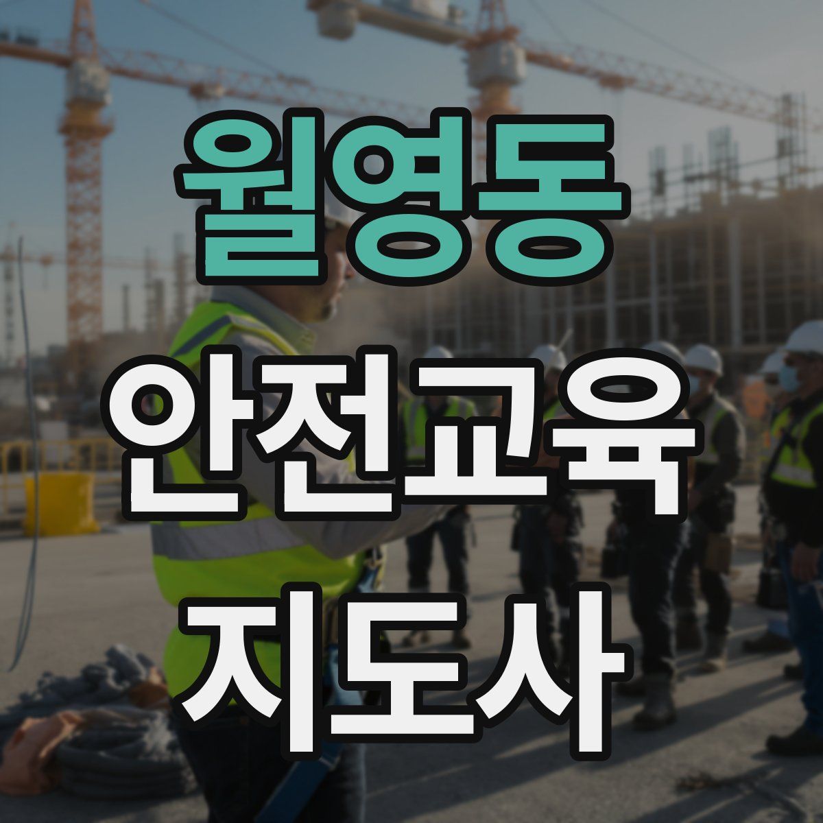 월영동 안전교육지도사 자격증