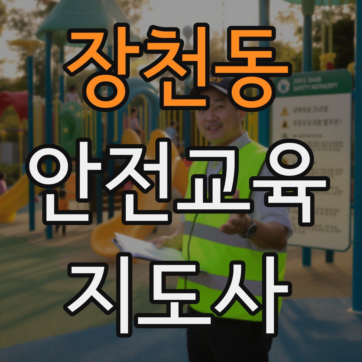 장천동 안전교육지도사 자격증