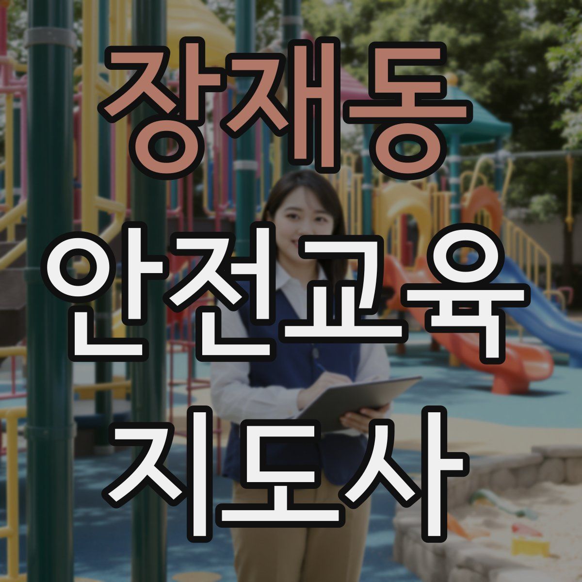 장재동 안전교육지도사 자격증