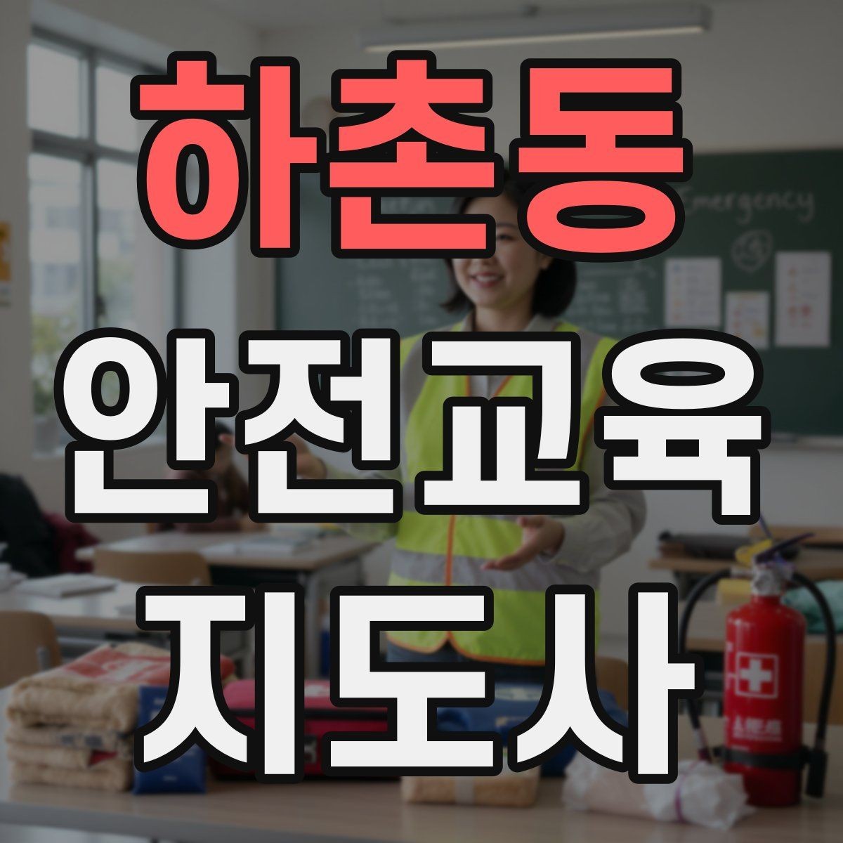 하촌동 안전교육지도사 자격증 지역 기반 교육 활동 방법