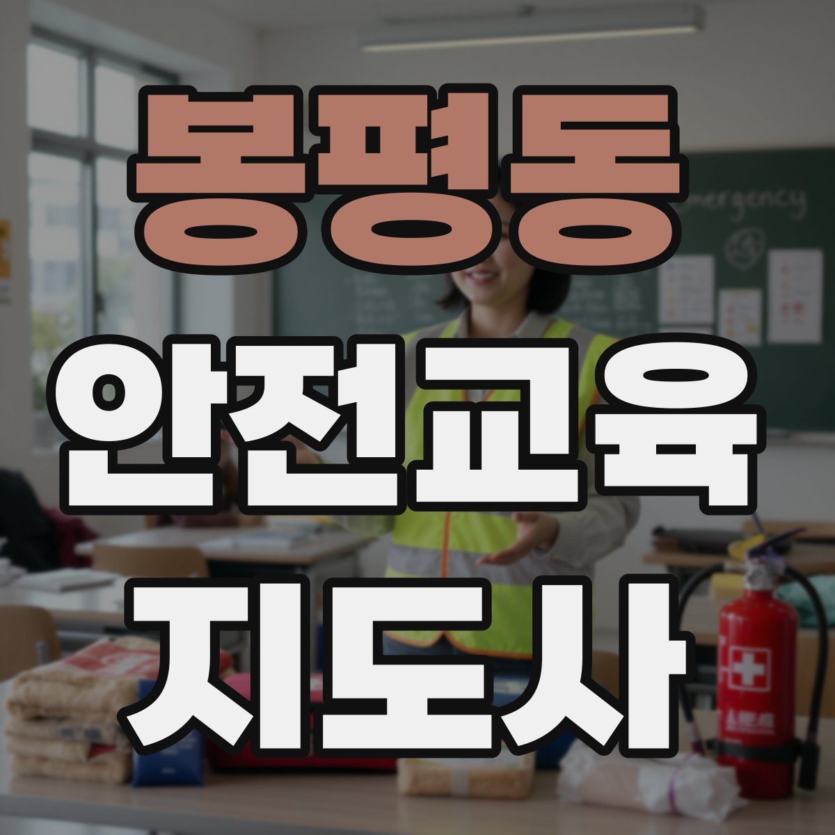 봉평동 안전교육지도사 자격증