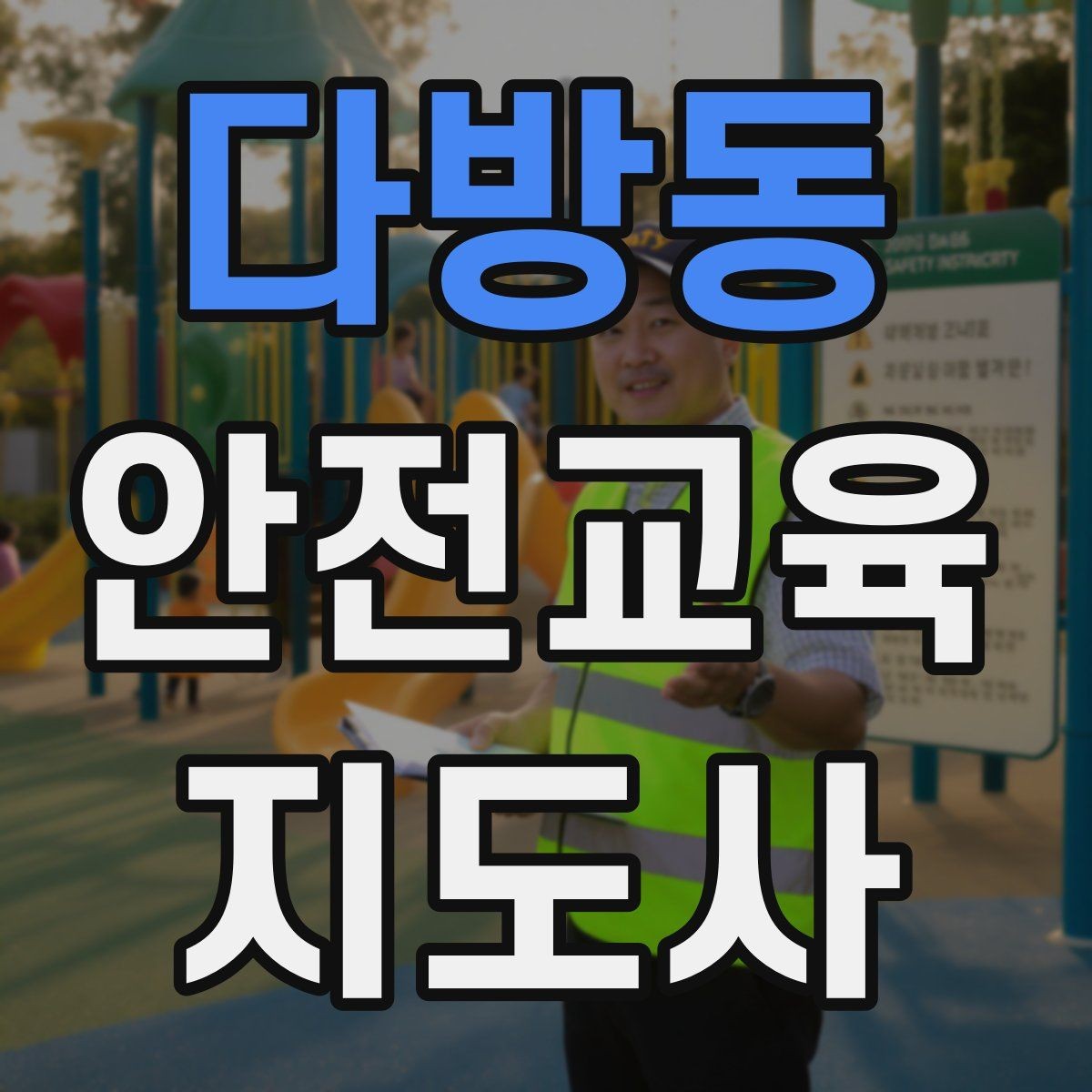 다방동 안전교육지도사 자격증 노인 안전교육 지도 방법