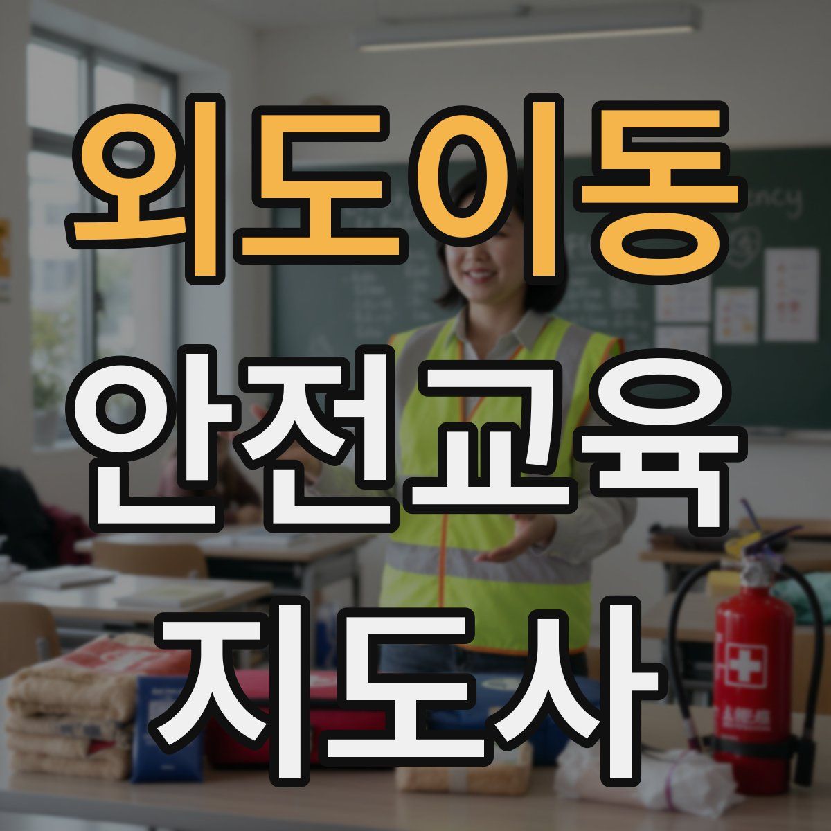 외도이동 안전교육지도사 자격증