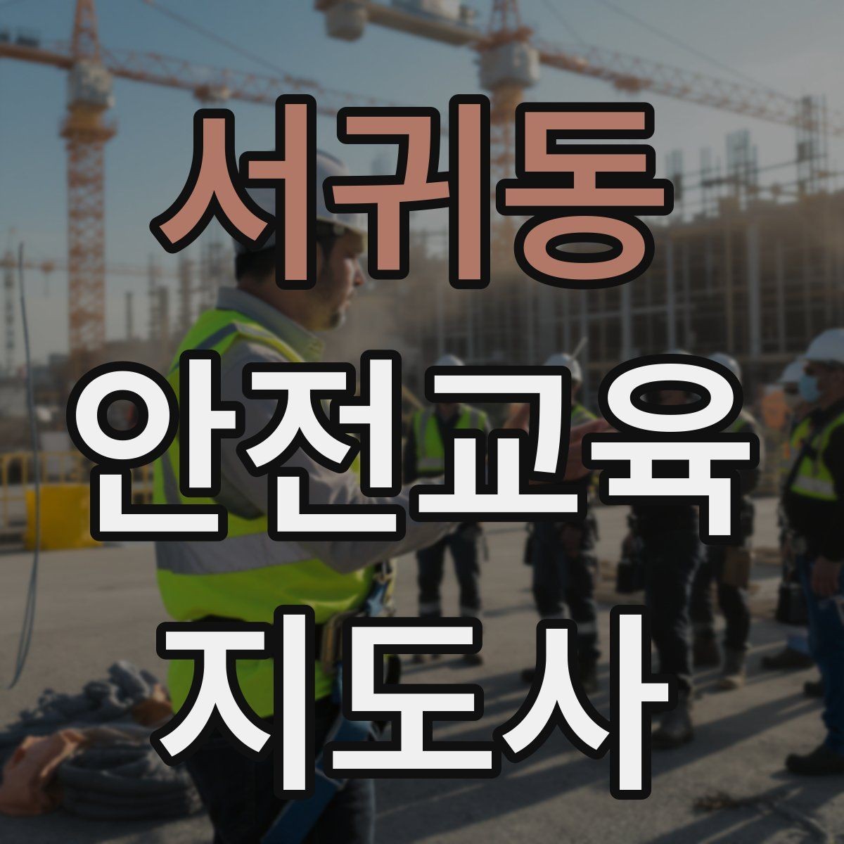 서귀동 안전교육지도사 자격증 실생활 사례를 교육에 녹이는 방법