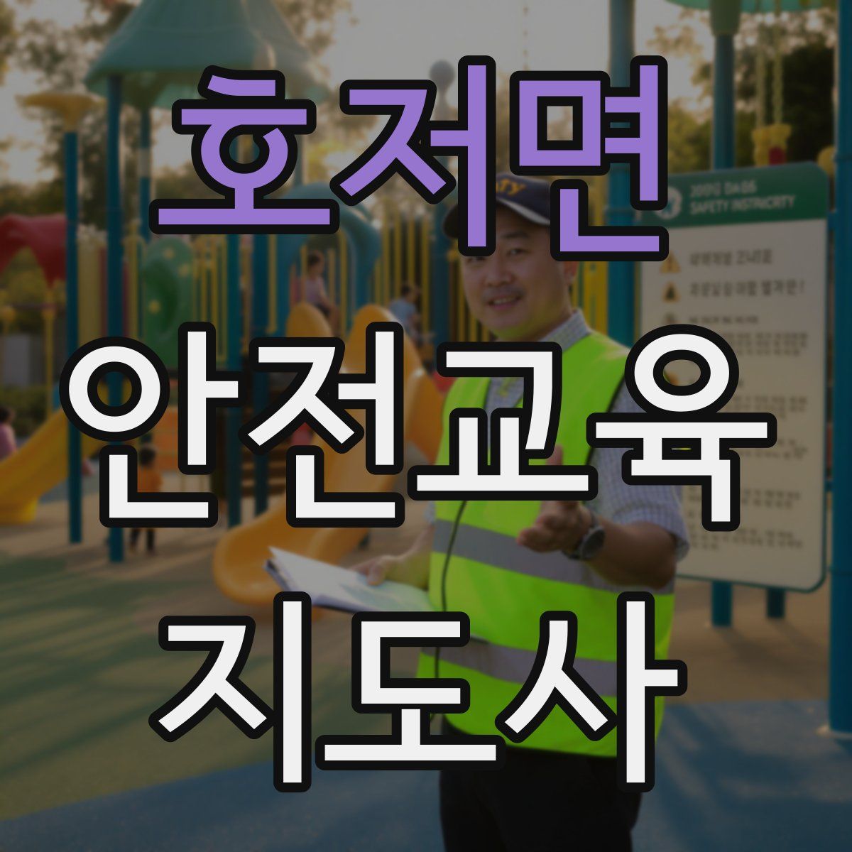 호저면 안전교육지도사 자격증