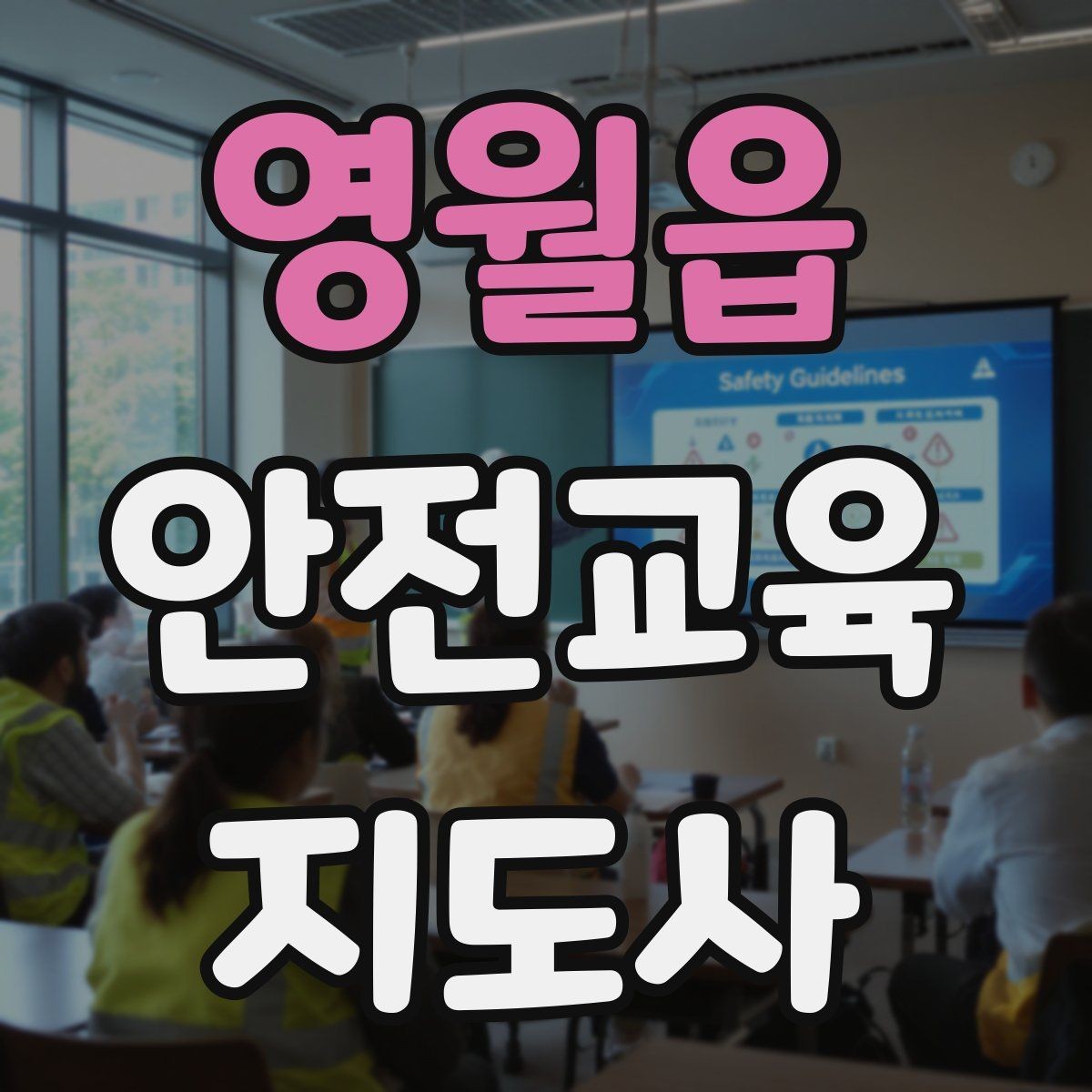 영월읍 안전교육지도사 자격증 취득하면 활동 가능한 기관은