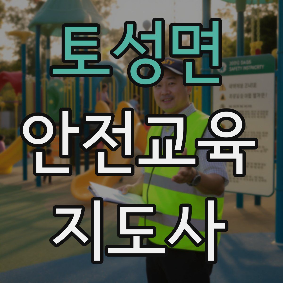 토성면 안전교육지도사 자격증