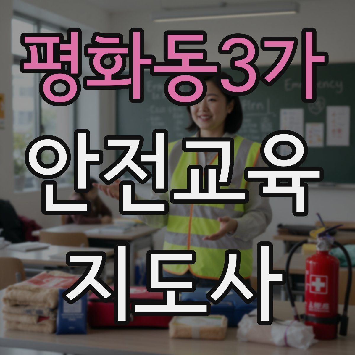 평화동3가 안전교육지도사 자격증 사전 진단과 사후 평가를 활용하는 요령