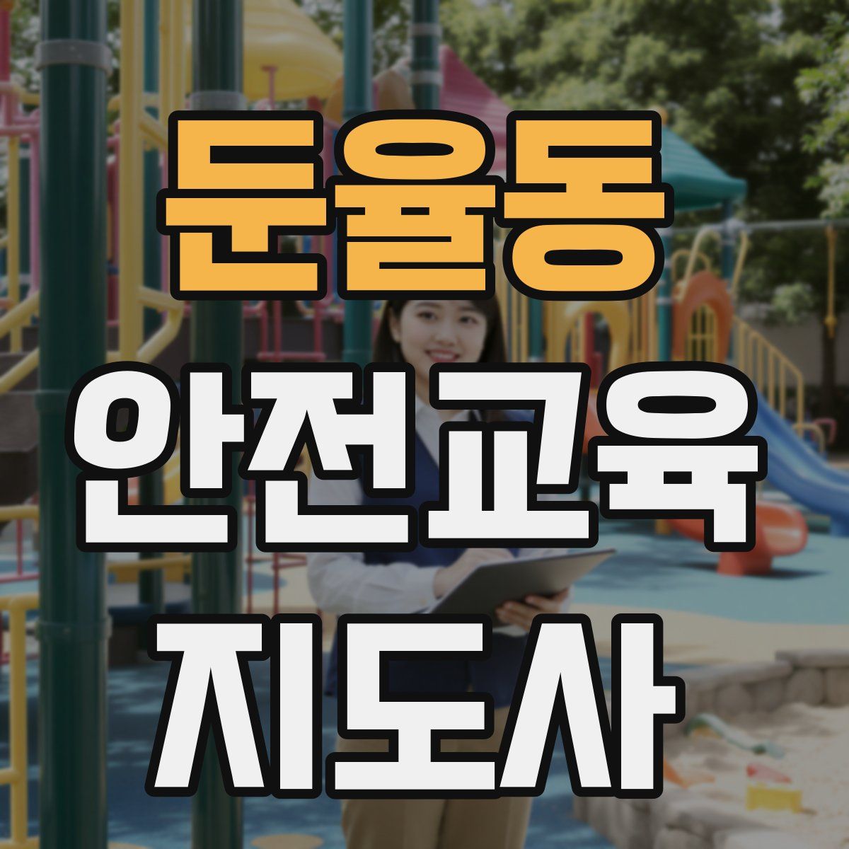 둔율동 안전교육지도사 자격증