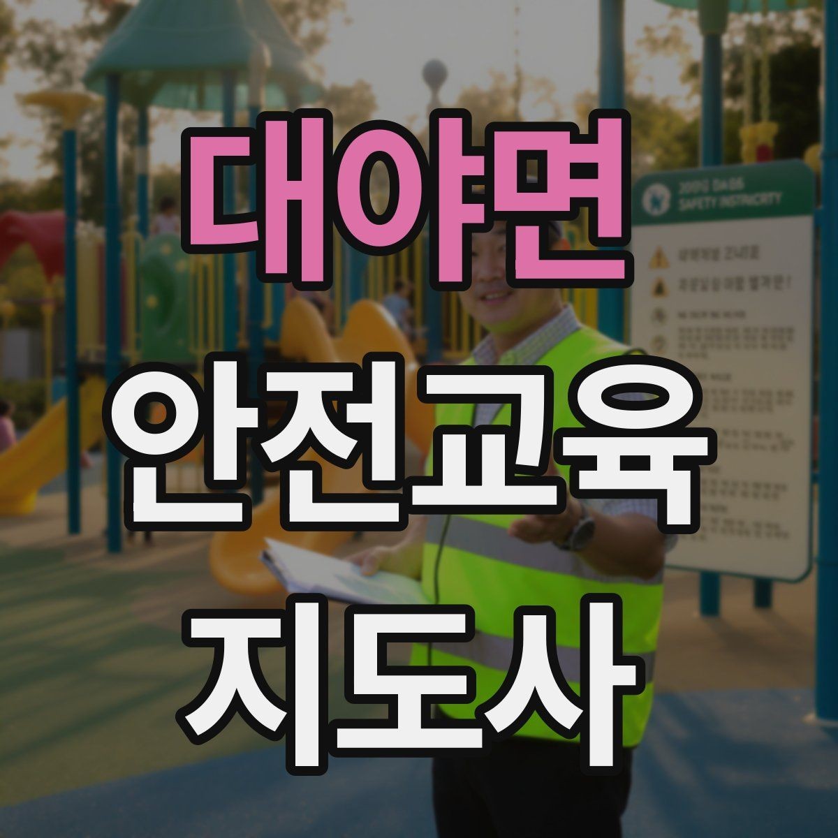 대야면 안전교육지도사 자격증 교육 경력을 쌓을수록 좋은 점 정리