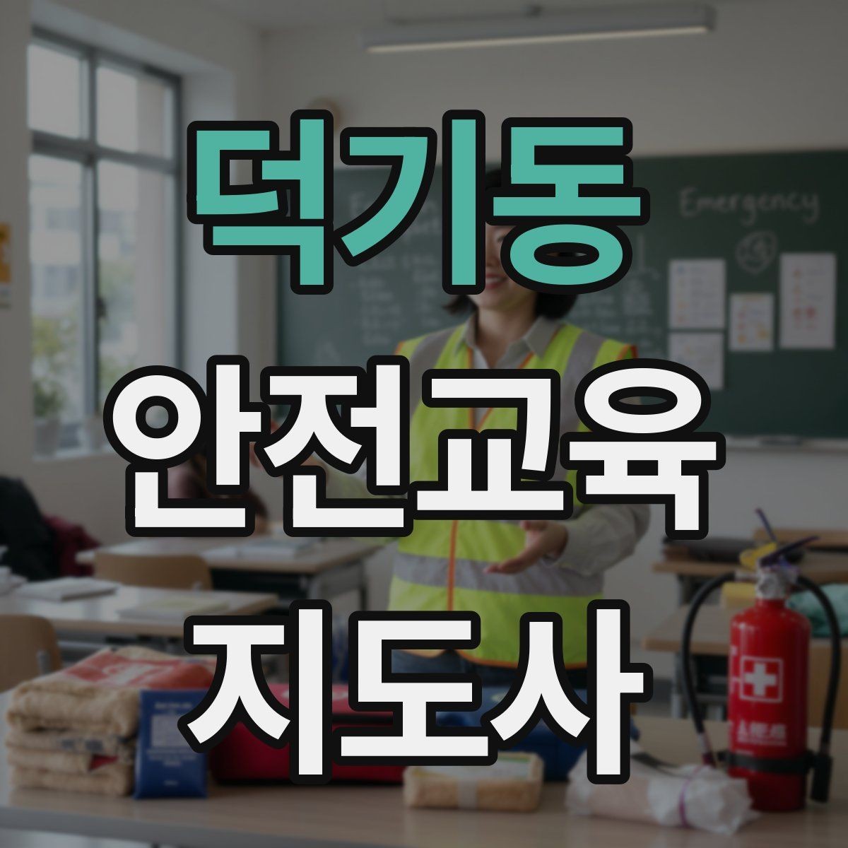덕기동 안전교육지도사 자격증 시험 합격 전략 총정리
