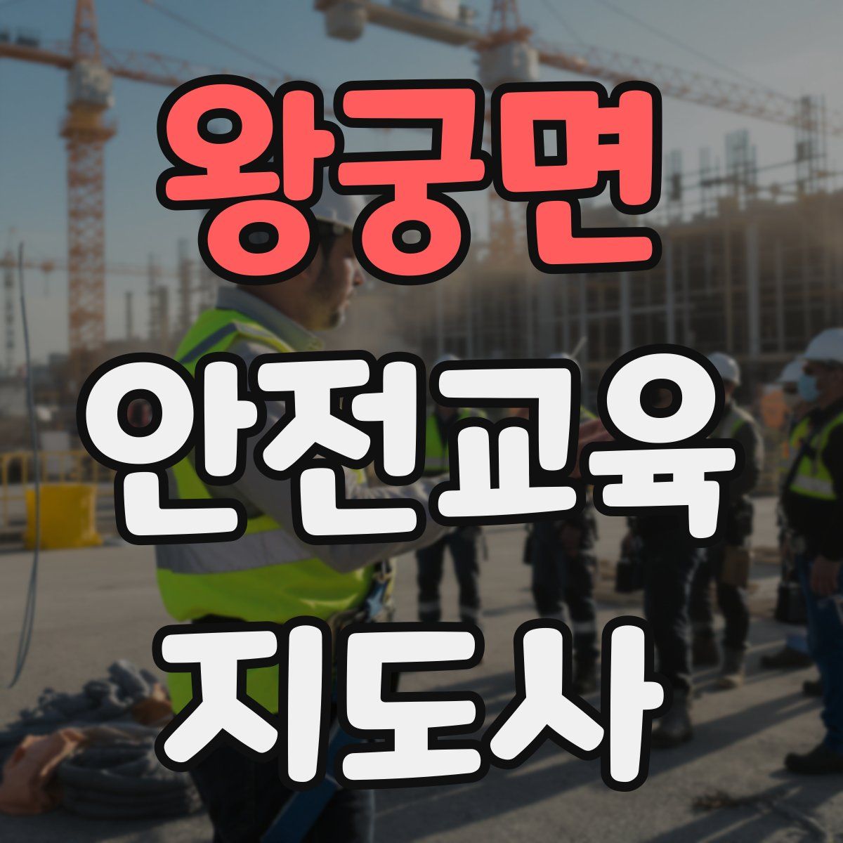 왕궁면 안전교육지도사 자격증